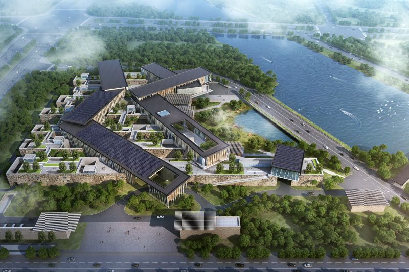 建筑｜王澍新作：中国古动物馆（保定自然博物馆）即将建成，规模亚洲最大 